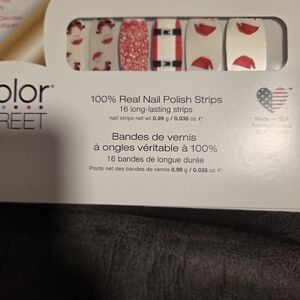 Color Street Real Nail Polish Strips - Father Christmas